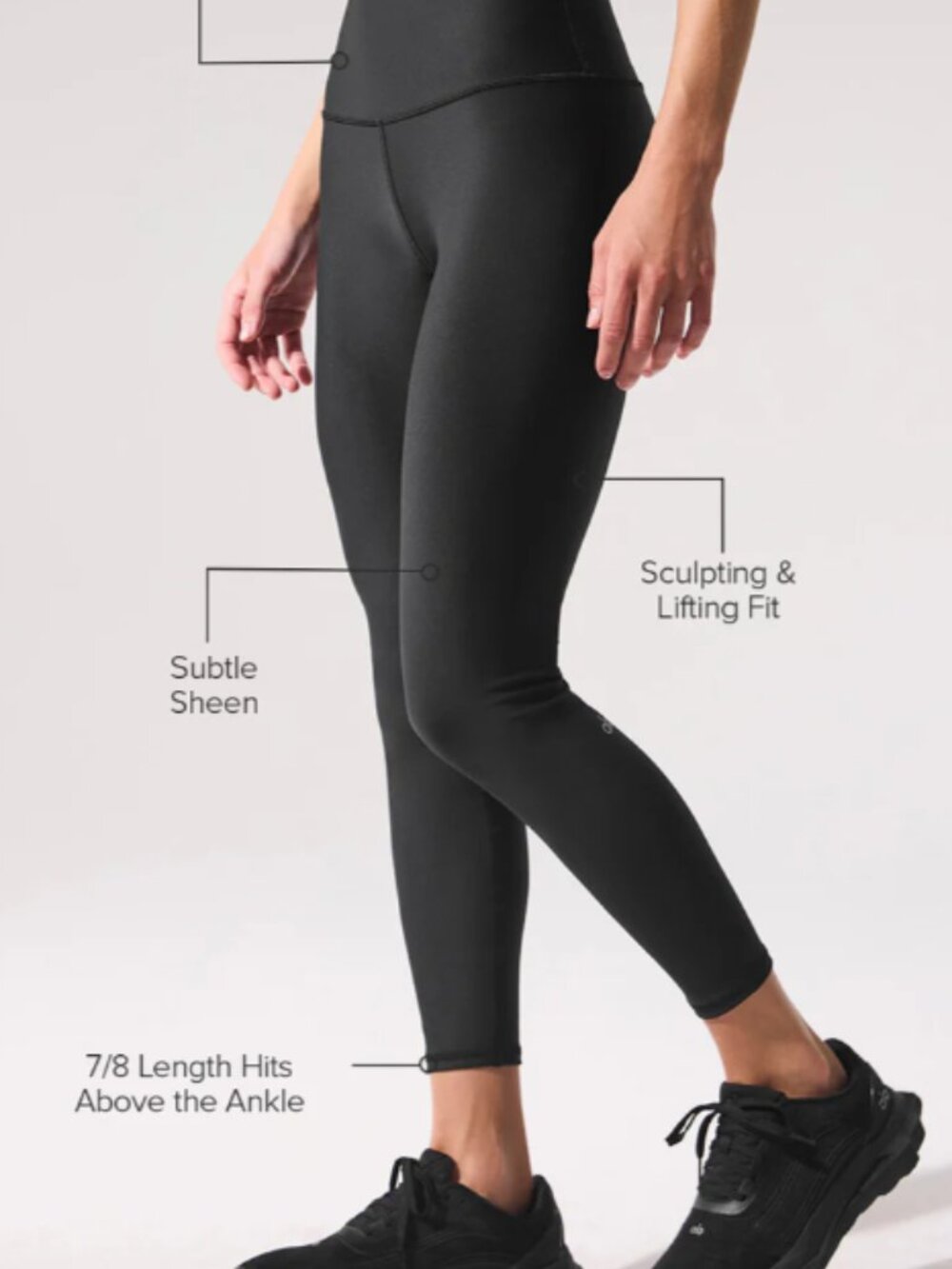 Alo Yoga 7/8 High-Waist Airlift Legging, Small